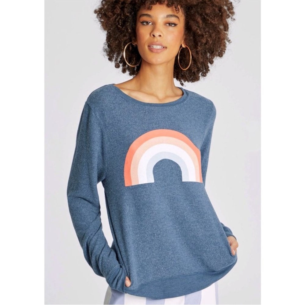 Wildfox Rainbow Jumper